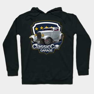 Classic Car Garage Hoodie